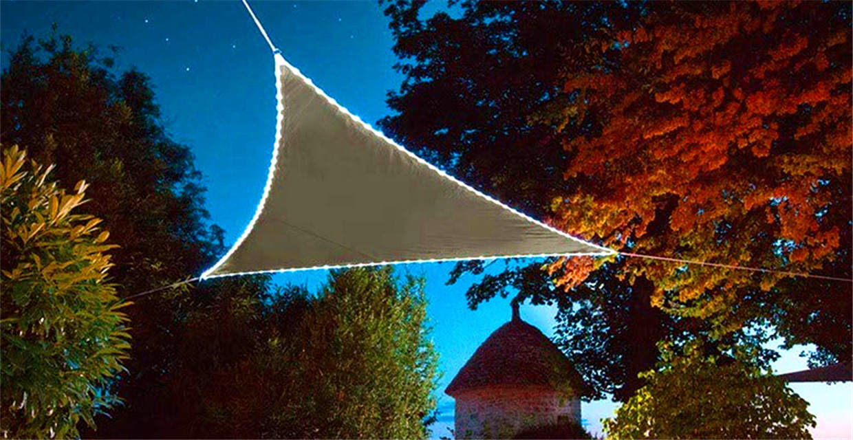 LED string light shade sail_2